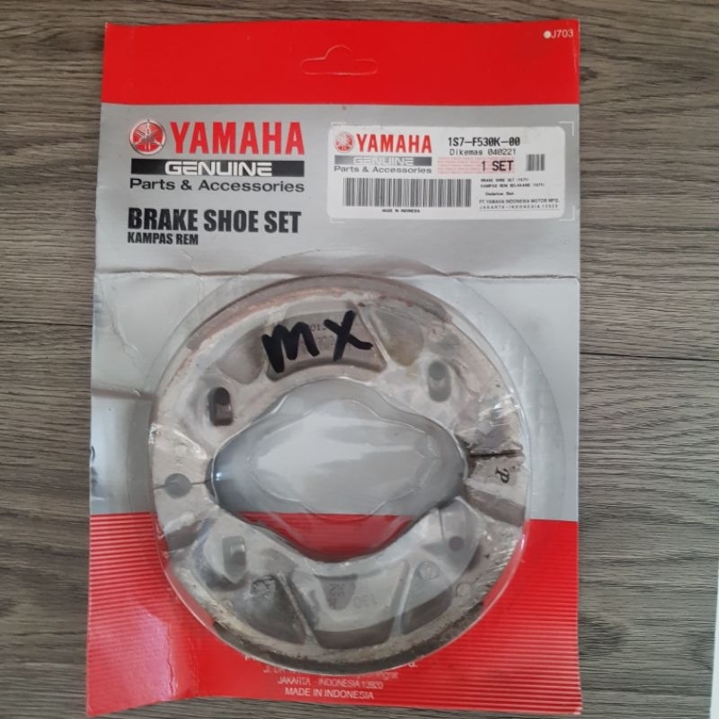 Kampas rem belakang 1S7 Jupiter MX Ori YGP 1S7-F530K-00