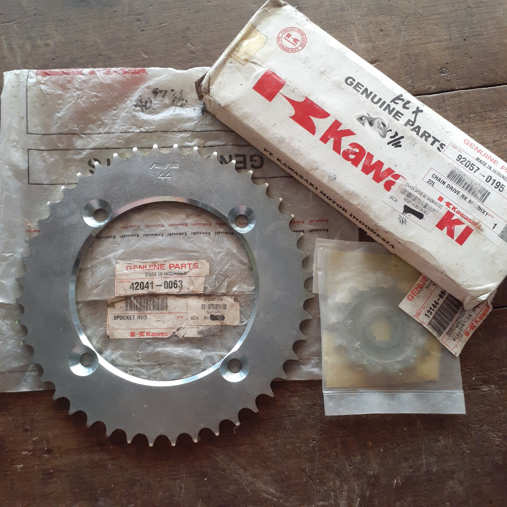 GIR SET / GEAR SET KLX 150 ASLI ORIGINAL