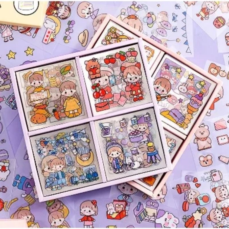 

Sticker Motif Kartun Korea Anti Air Harga Per Pcs