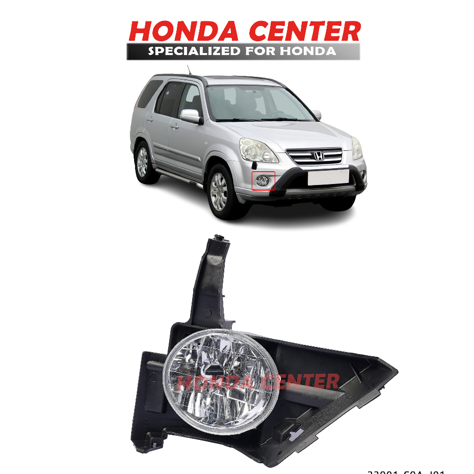 Fog Lamp Lampu Kabut Bumper Honda Crv Rd Gen2 2005 2006