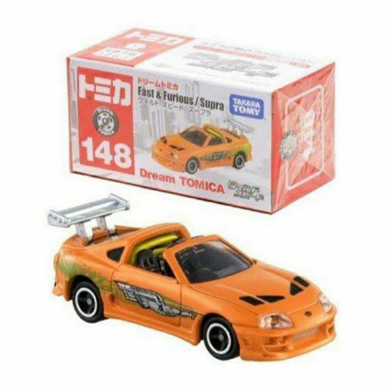 tomica toyota supra (oren)