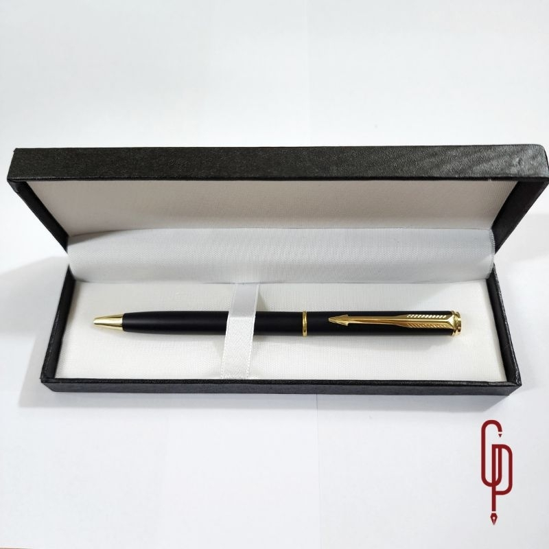 

Box Ekslusif Pen Holder Tempat Pulpen Mewah / Cosmo Kecil Putih + Custom Logo