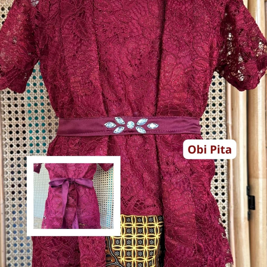OBI BELT / OBI PITA / IKAT PINGGANG KEBAYA/ OBI ANAK DAN DEWASA