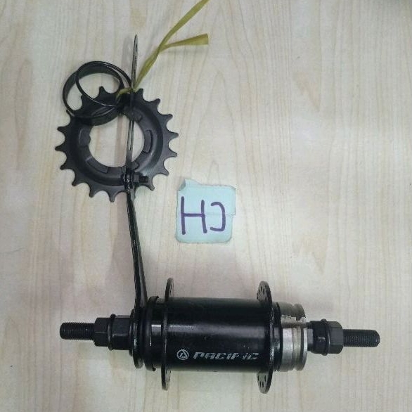 Freehub Pacific Torpedo Rem Belakang Torpedo Coaster Brake 36H Fixie BMX Gear 18T