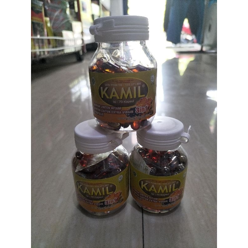 habbatussauda' Kamil 3in1 70kapsul
