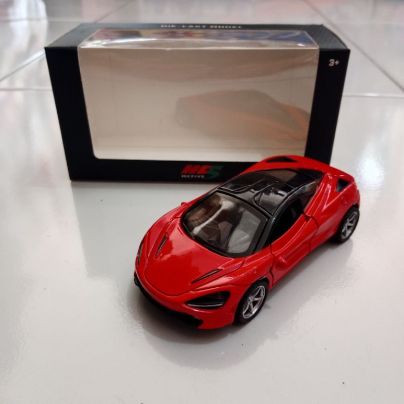 Mainan Mobil Diecast Ferrari GTR Supra Mobil besi