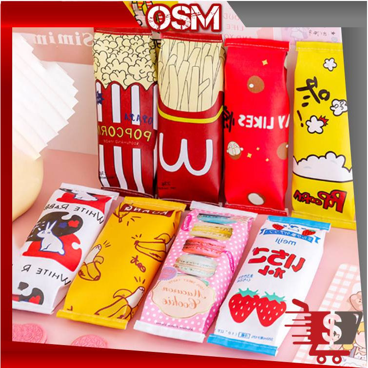 

OSM - S5823 Kotak Pensil Anak Fashion Unik / Tempat Pensil Fashion Jepang / Kotak Pensil Lucu / Kotak Pensil Anak Motif Snack