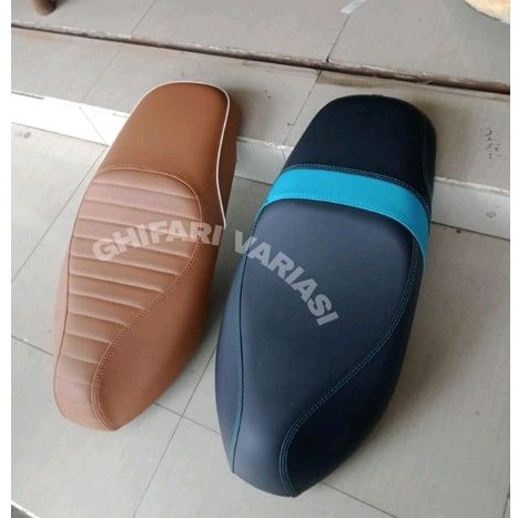 Sarung Kulit Mbtech Khusus Jok Motor Fazzio / Cover Jok Fazzio