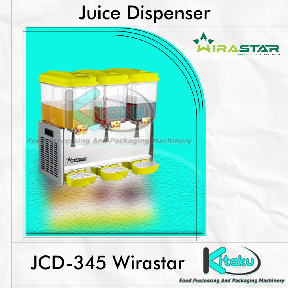 JUICE DISPENSER 3 TANK JCD-345 Wirastar