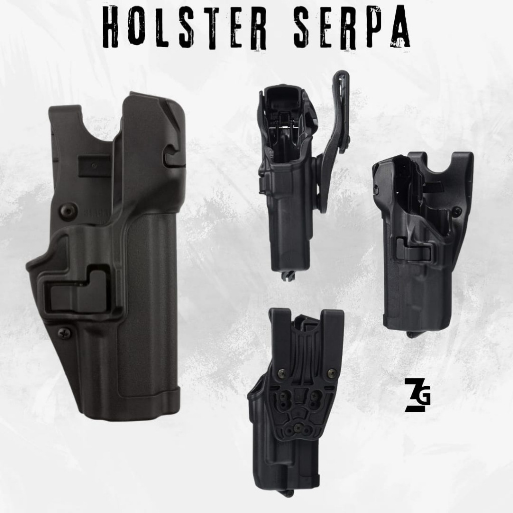Holster G2 combat G2 elite / Sarung pist*l serpa G2 combat / Holster USP Pindad G2 Combad H&K Blackh