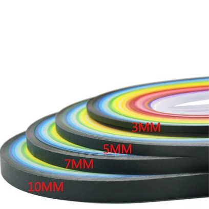 

LovelyCraft Quilling paper 54cm, Paper Quilling 3mm 5mm 7mm 10mm Quilling tool template quilling