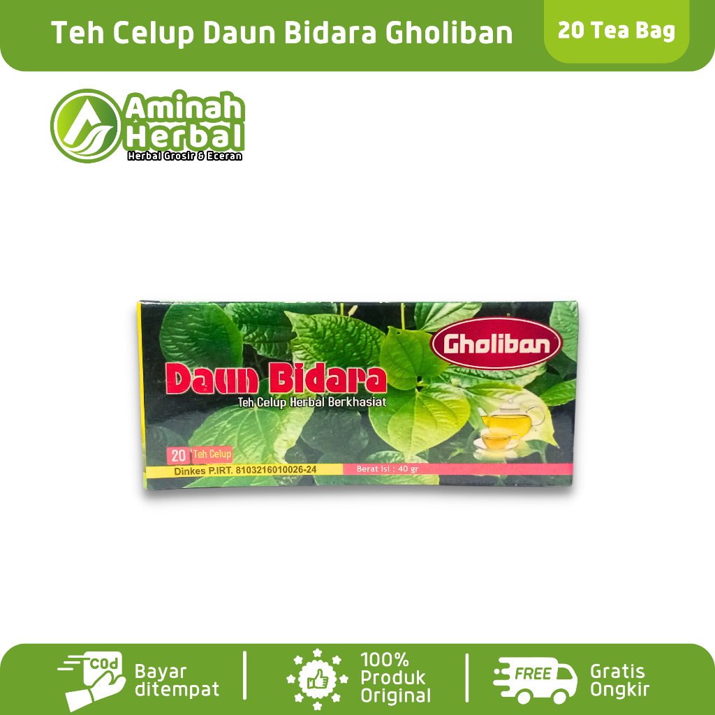 

Teh Celup Daun Bidara Gholiban