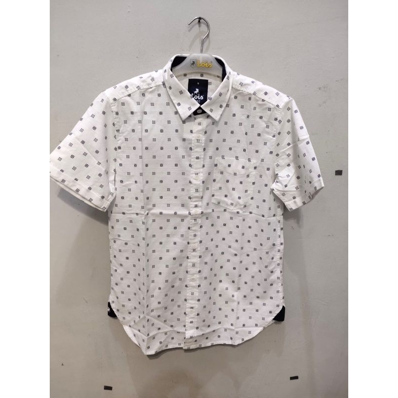 kemeja lengan pendek Lois original