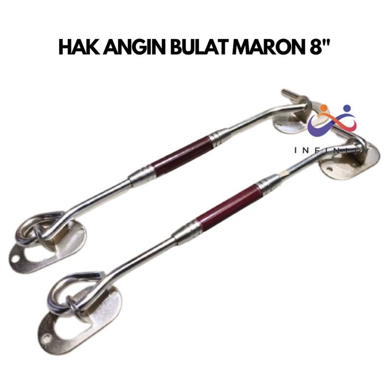 INF JMJ tebal jumbo stainless cantolan jendela hak angin penahan jendela 8 Terbaik