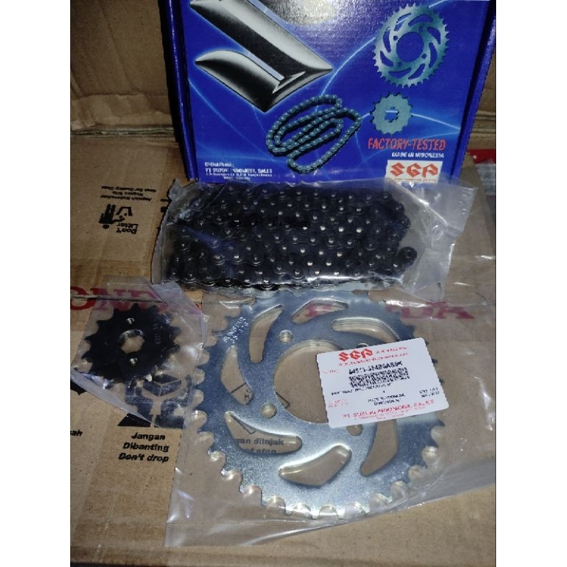 Gear Paket Gear Set Shogun 125 FD Shogun 125 SP Lama Original suzuki