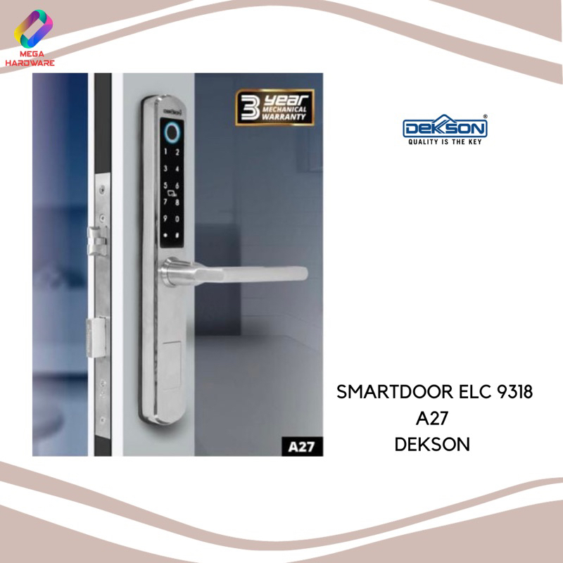 Dekson Smart Lock Door ELC 9318 A27