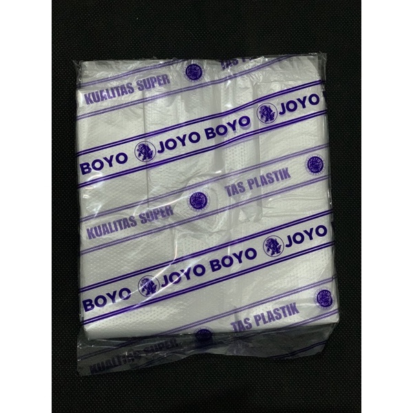 Plastik Kresek Embos Putih Bening Transparan