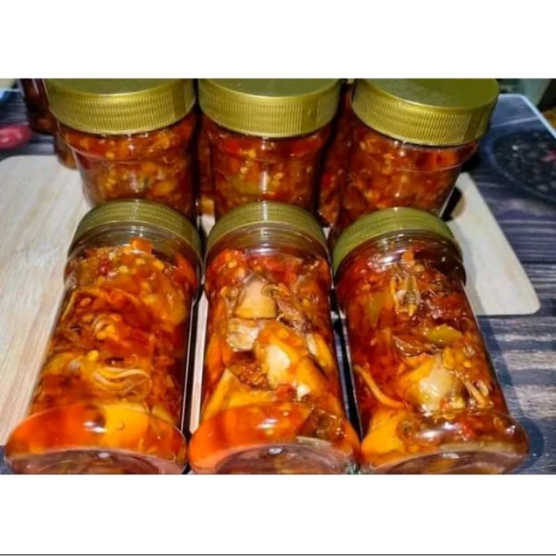 

Sambal geprek cumi