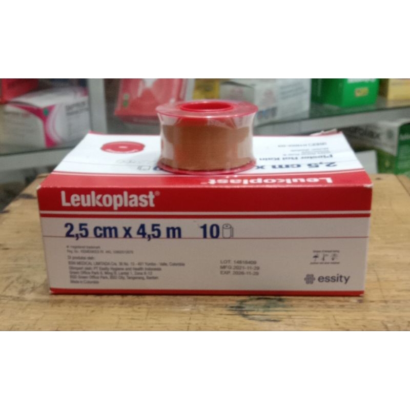 Plester Leukoplast 2,5 cm X 4,5 cm