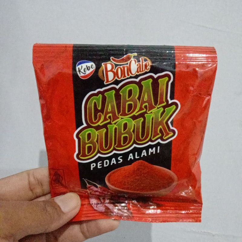 

BonCabe.CABAI BUBUK-bisa langsung ditambahkan pada makanan