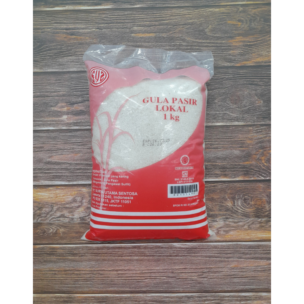 

SUS GULA PASIR LOKAL 1KG