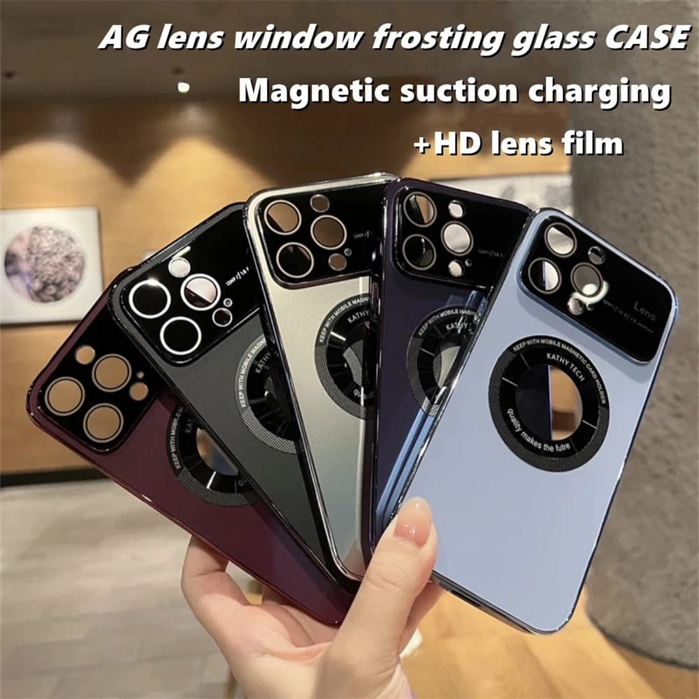 CASE PREMIUM IMPORT IPHONE - HARDCASE MAGESAFE IPHONE 12 / IPHONE 12PRO / IPHONE 12PROMAX