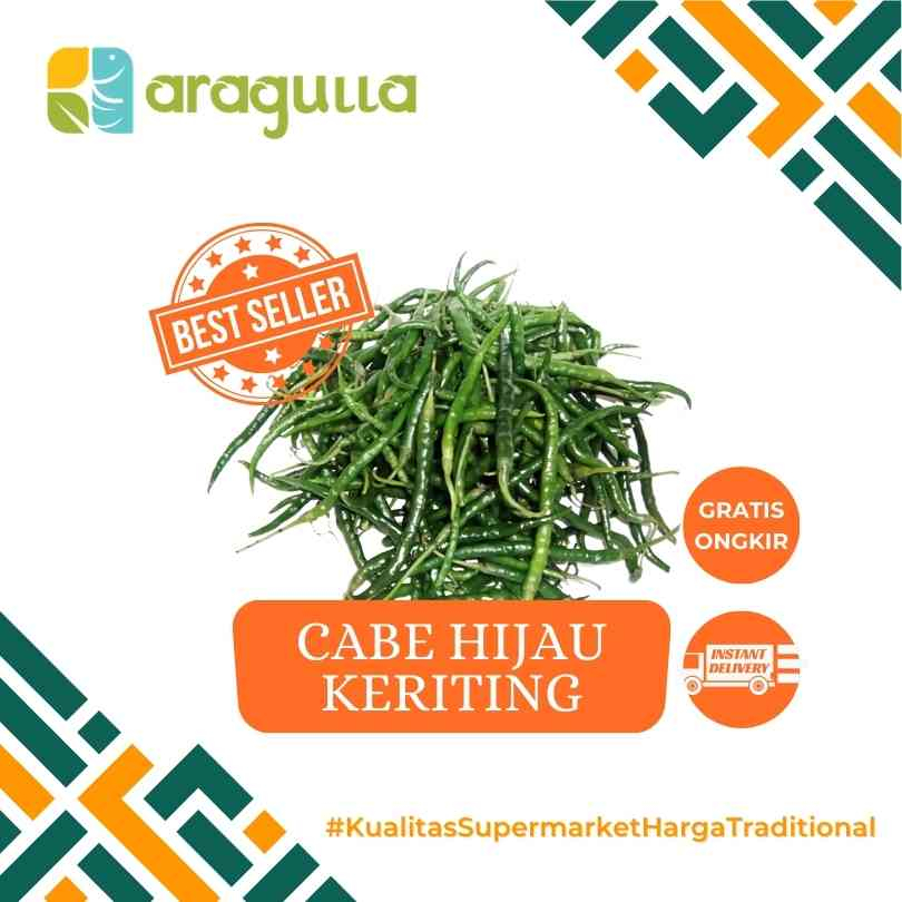 

Cabe Hijau Keriting [Sayur - Sayuran Segar Instant / Express Surabaya] - Aragulla