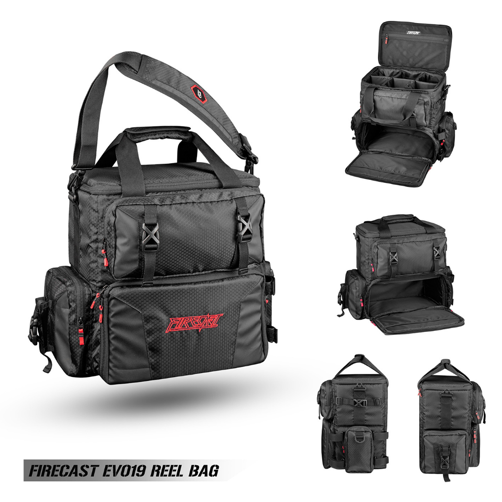 Firecast | Tas Olahraga | Tas Kamera | Tas Reel Pancing | Evo19 Reel Bag Mark II