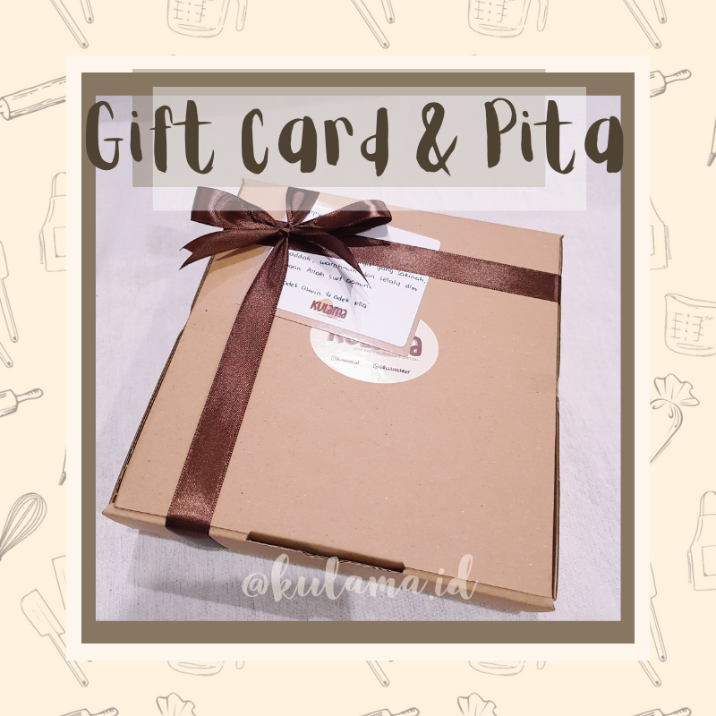 

GIFT CARD/KARTU UCAPAN/GREETING CARD & PITA UNTUK HIASAN PACKAGING/HAMPERS/HADIAH