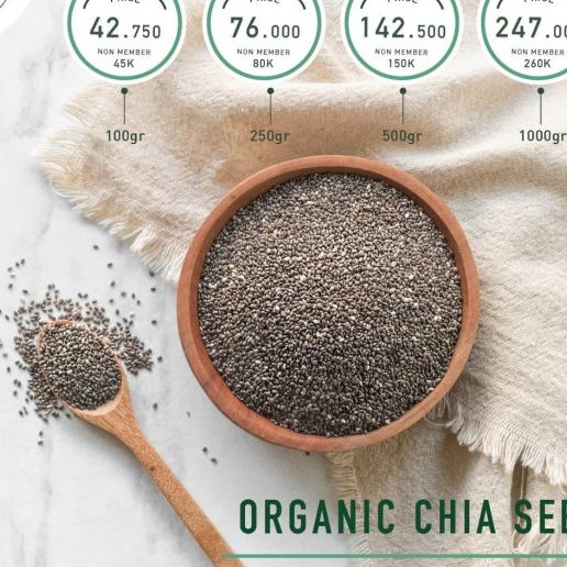 

READY! NATURE'S ORGANIC CHIA SEED 250GR