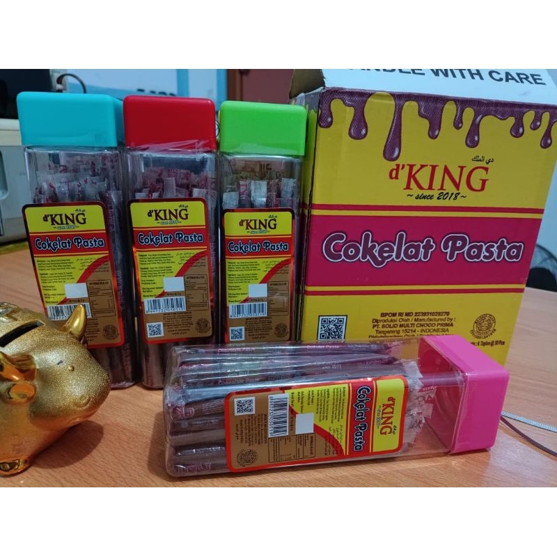 

D'King coklat pasta 1botol isi 50pcs