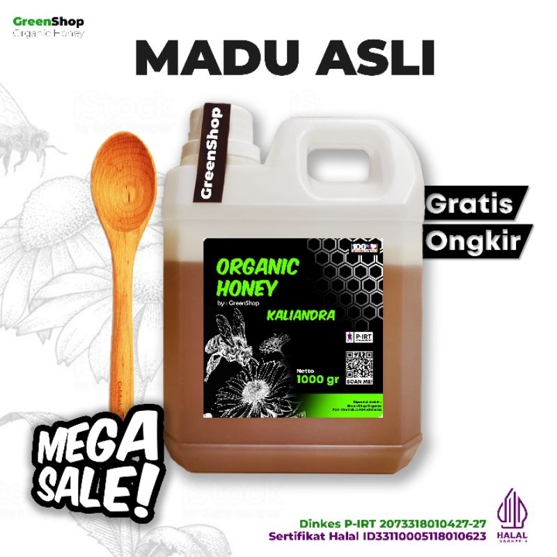 

Madu Kaliandra Grade A [ 1kg ] 100% Raw Hone ORGANIC