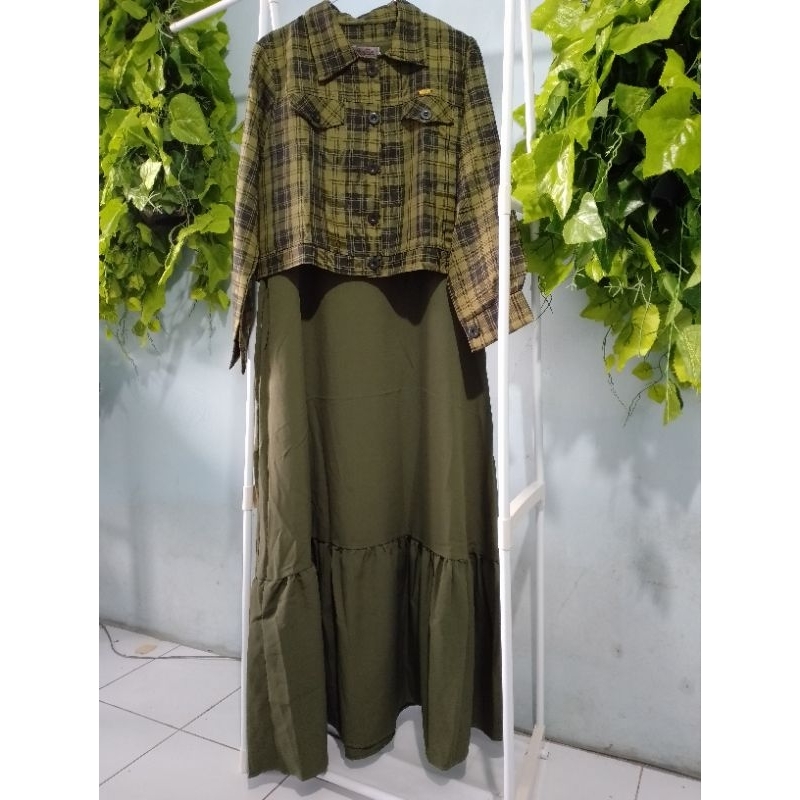 Gamis set outer inner