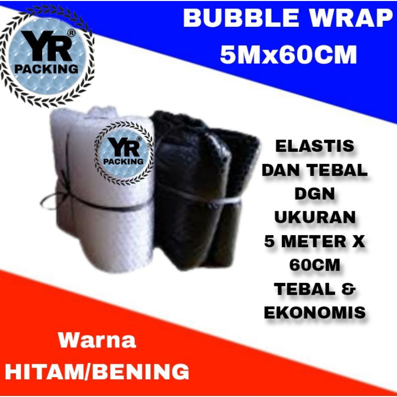 

Bubble Wrap 5M x 60CM bubble wrap bening plastik bubble wrap bubble hitam berkualitas bandung