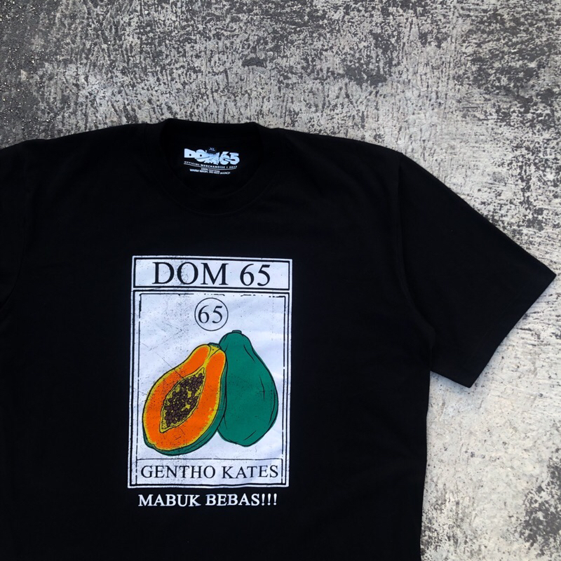 Tshirt Kaos - DOM 65 Gentho Kates