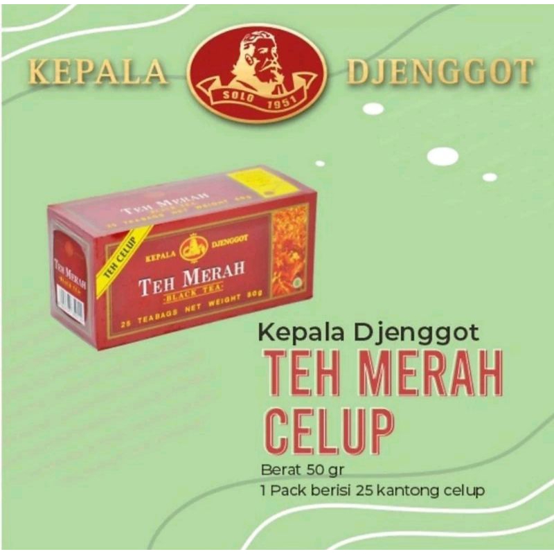 

Teh Merah Celup 25's Kepala Djenggot