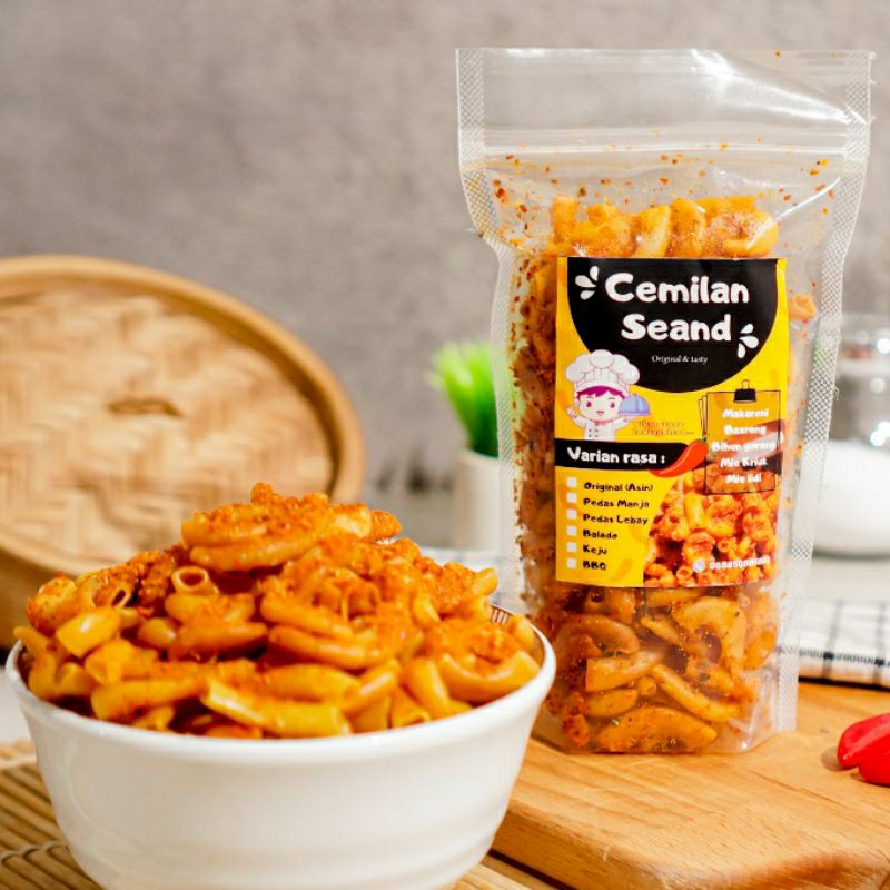 

Makaroni Kering pedas manis - Cemilan Seand