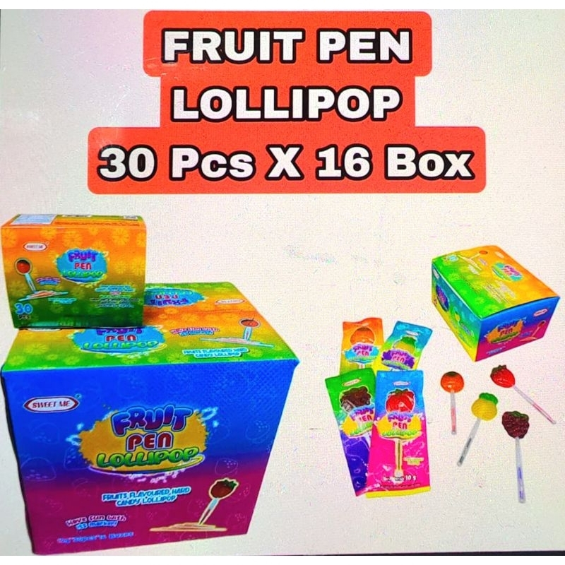 

Permen Cemilan Snack Sweet Me Lolipop Loli Fruit Sate Tusuk Buah Mainan Anak Murah (isi 30 pcs)