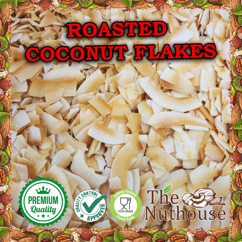 

500gr Roasted Coconut Flakes / Kelapa Parut Panggang