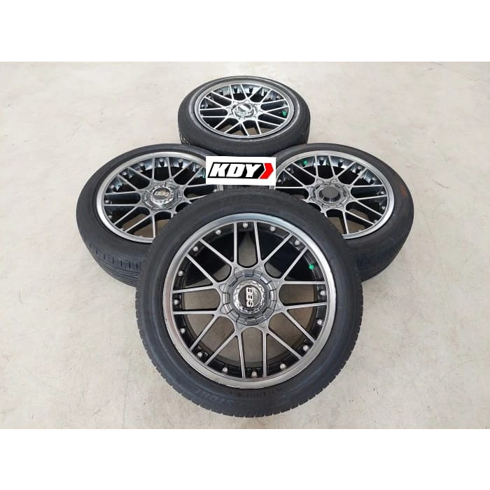 VELG MOBIL SECOND BBS R16 LEBAR 7 PCD 4X100/114,3 ET40 + BAN 185 55 R16