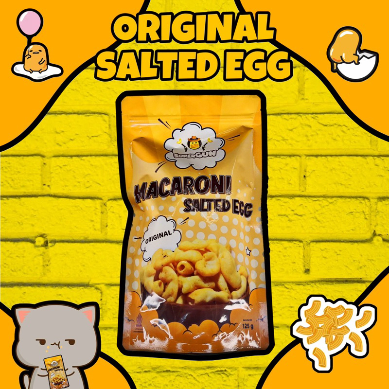 

MAKARONI SUPERGUN SALTED EGG (Original) 125g