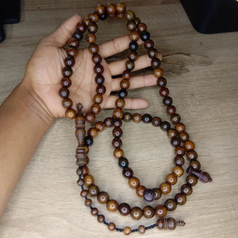 Tasbih gaharu asli 10mm tasbih gaharu wangi tasbih kayu gaharu asli