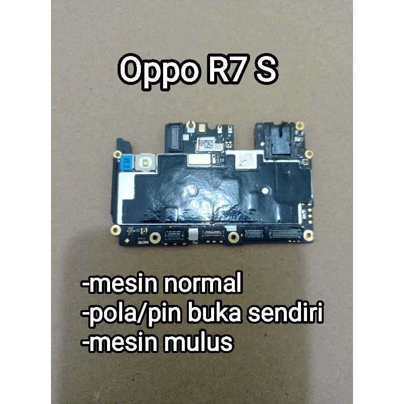 mesin Oppo r7s, mesin normal