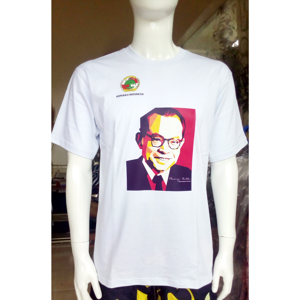 Kaos Koperasi Indonesia Bapak Moch Hatta