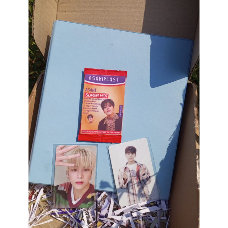 Photocard Asahi & Jeongwoo + Binder