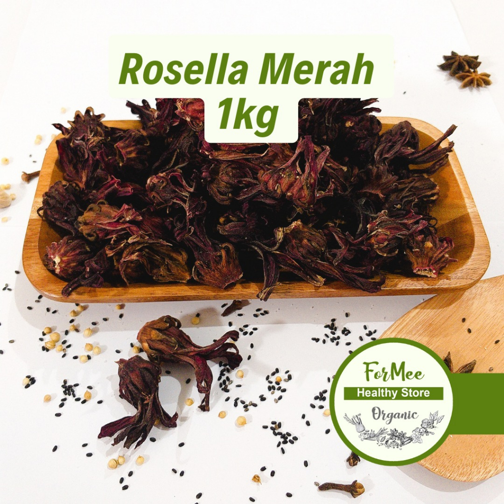 

1kg Bunga Rosella Merah / Dried Red Rosella