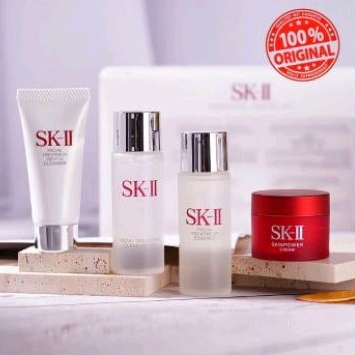 Sk-11 Sk 11 Sk2 set 4 pcs Sk11 Cleanser/ Toner/ Serum Sk-11