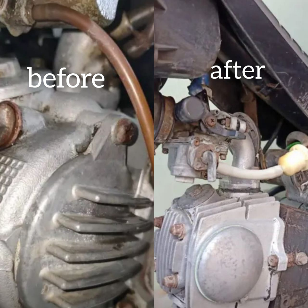 TUI Pembersih Mesin Motor 1 Liter Magic Cleaner