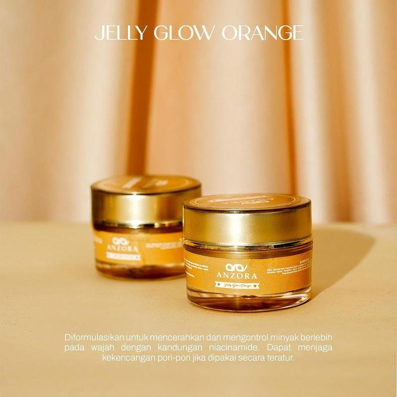 Anzora Jelly Glow Orange Oil Control