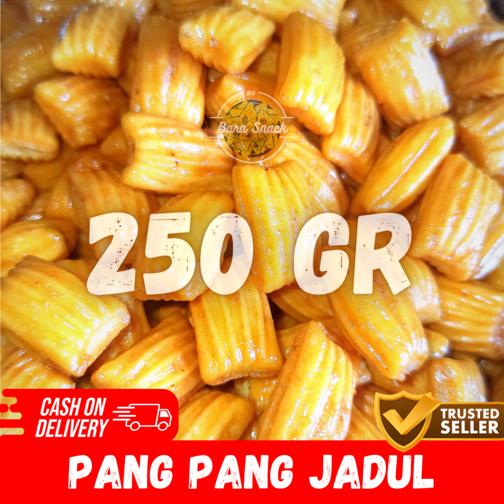 

[ 250gr ] Pang Pang Bantal Jadul Pedas Manis Premium / Camilan Snack Kiloan Murah